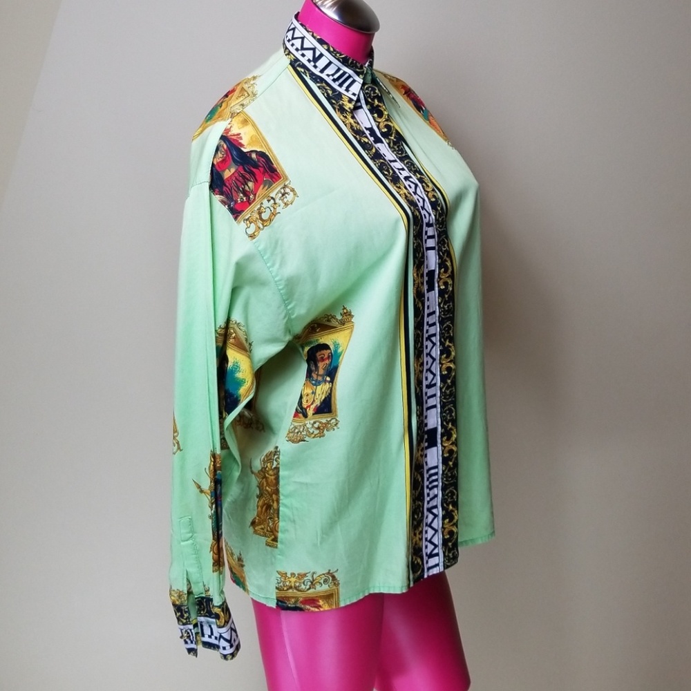 Rare Vintage Original Gianni Versace shirt 44 - Picture 4 of 7